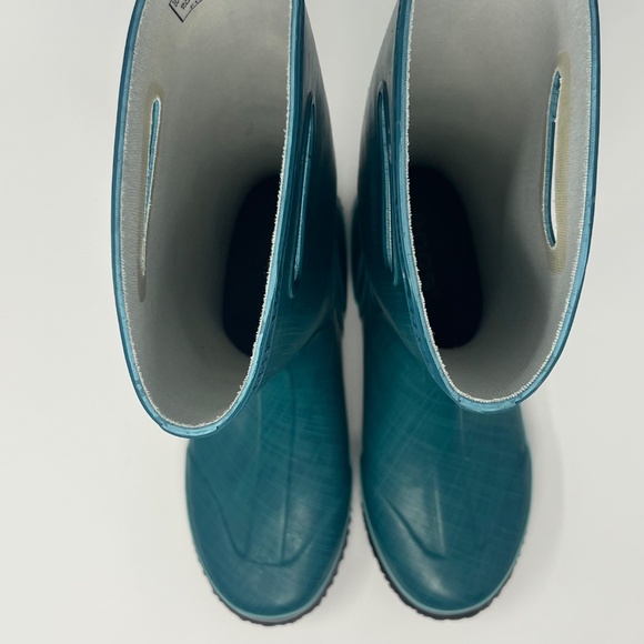 BOGS Linen Rain Boots – Women’s Size 10 (Euro 41) – Teal Green - Picture 3 of 9